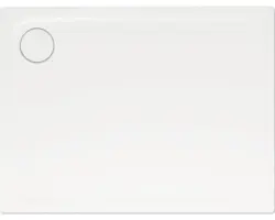 Extraflache Rechteck-Duschwanne Kaldewei Superplan Plus 70x120x2,5 cm weiß matt mit Antirutschbeschichtung