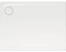 Extraflache Rechteck-Duschwanne Kaldewei Superplan Plus 484-1 90x120x2,5 cm weiß matt mit Secure Plus Antirutschbeschichtung