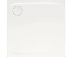 Extraflache Duschwanne Kaldewei Superplan Plus 80x80x2,5 cm weiß matt mit Antirutschbeschichtung