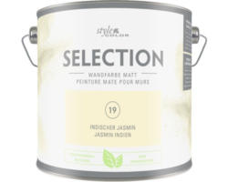 Premium Wandfarbe Style Color SELECTION 19 konservierungsmittelfrei Indischer Jasmin 2,5 L