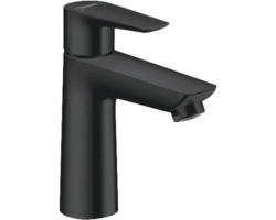 Waschtischarmatur hansgrohe Talis E 110 mit Ablaufgarnitur 7206185 schwarz matt