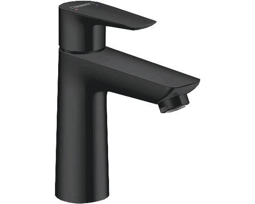 Waschtischarmatur hansgrohe Talis E 110 mit Ablaufgarnitur 7206185 schwarz matt