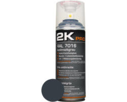 Sprühlack 2K PRO glanz RAL7016 anthrazitgrau 400 ml