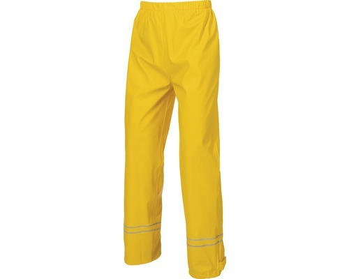 Regenbundhose Größe M mit Reflexstreifen gelb