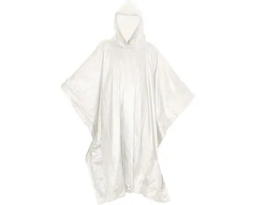 Regenmantel Universalgröße transparent
