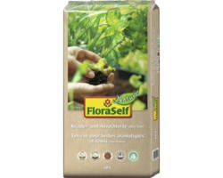 Kräuter- & Anzuchterde ohne Torf FloraSelf Nature 40 L