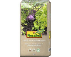 Gemüse- & Hochbeetkompost FloraSelf Nature 40 L