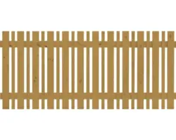 Vorgartenzaun Konsta Eco 180 x 80 cm honig