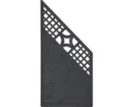 Hornbach Sichtschutz Zaun Livia 90 x 180 cm anthrazit