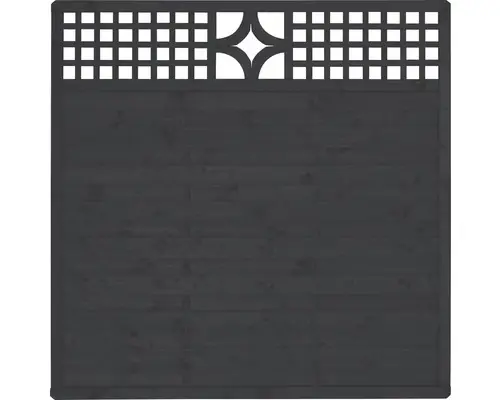 Sichtschutz Zaun Livia 180 x 180 cm anthrazit