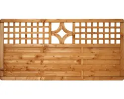 Vorgartenzaun Konsta Livia 180 x 90 cm kirschbaum