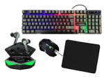 Conforama Gaming-Paket mit Kopfhörern, Maus und Tastatur BLAUPUNKT