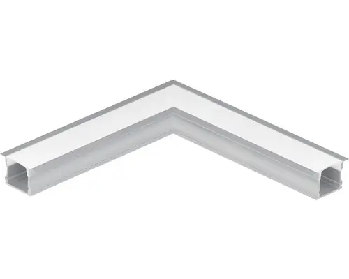 LED Stripe Eckverbinder Verbindungsstück 11 cm Serie Recessed Profile 2alu
