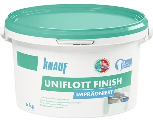 Knauf Uniflott Finish Spachtelmasse imprägniert 6 kg
