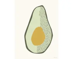 Kunstdruck Avocado 24x30 cm