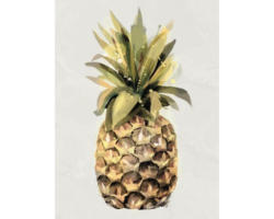 Kunstdruck Tropical Pineapple 70x100 cm