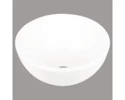 Aufsatzwaschbecken Differnz Rurz rund Ø23 cm weiß
