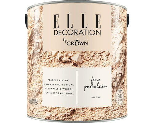 ELLE Decoration Wandfarbe Matt No. 506 Fine Porcelain 2,5 L