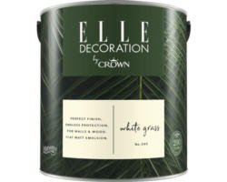 ELLE Decoration Wandfarbe Matt No. 305 White Grass 2,5 L