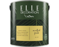 ELLE Decoration Wandfarbe Matt No. 345 Mustard Field 2,5 L