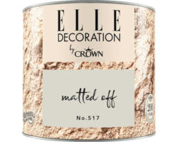 ELLE Decoration Wandfarbe Matt No. 517 Matted Off 125 ml