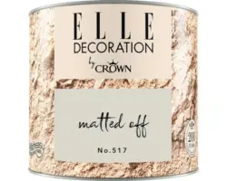 ELLE Decoration Wandfarbe Matt No. 517 Matted Off 125 ml