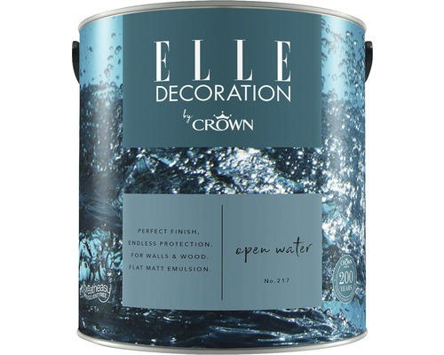 ELLE Decoration Wandfarbe Matt No. 217 Open Water 2,5 L