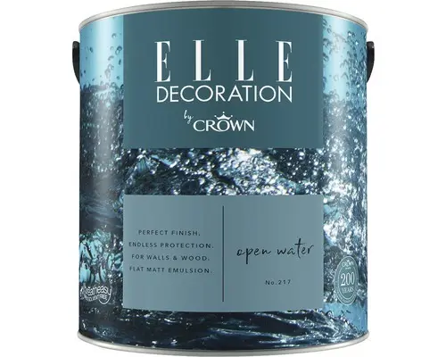ELLE Decoration Wandfarbe Matt No. 217 Open Water 2,5 L