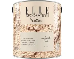ELLE Decoration Wandfarbe Matt No. 531 Natural Look 2,5 L