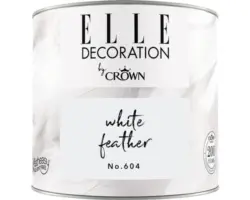 ELLE Decoration Wandfarbe Matt No. 604 White Feather 125 ml
