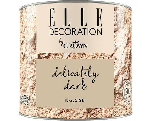 ELLE Decoration Wandfarbe Matt No. 568 Delicatl. Dark 125 ml