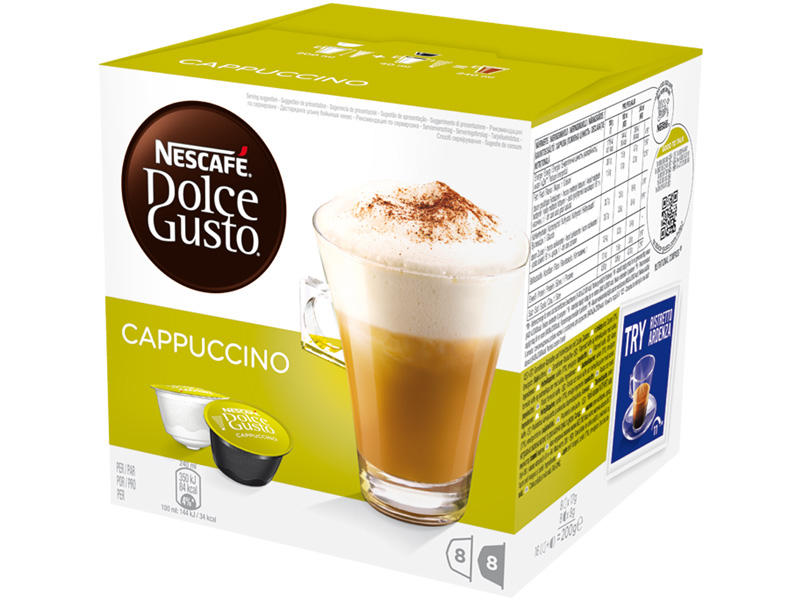 Capsules à café Arabica NESTLE DOLCE GUSTO Cappuccino