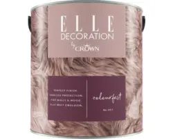 ELLE Decoration Wandfarbe Matt No. 457 Colourfast 2,5 L