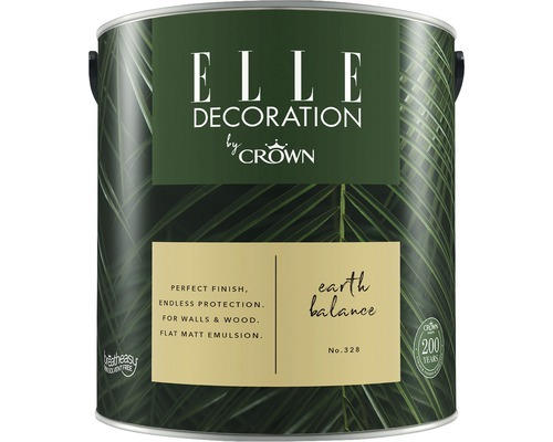 ELLE Decoration Wandfarbe Matt No. 328 Earth Balance 2,5 L