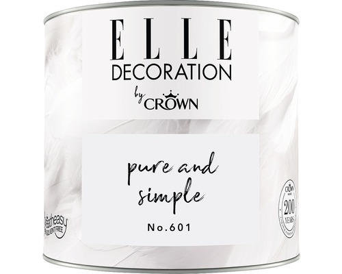 ELLE Decoration Wandfarbe Matt No. 601 Pure & Simple 125 ml