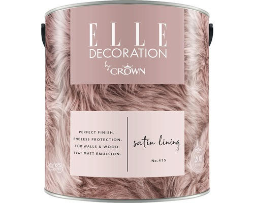 ELLE Decoration Wandfarbe Matt No. 415 Satin Lining 2,5 L