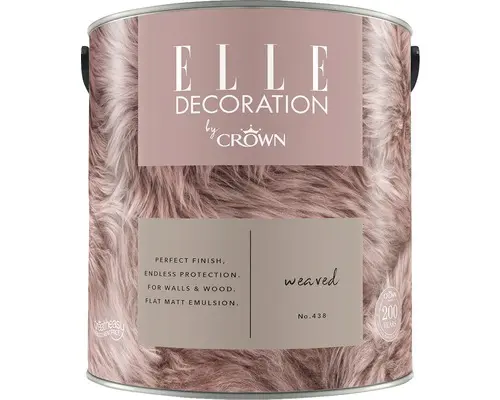 ELLE Decoration Wandfarbe Matt No. 438 Weaved 2,5 L