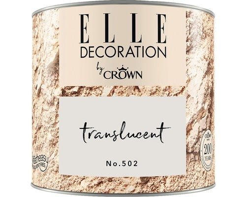 ELLE Decoration Wandfarbe Matt No. 502 Translucent 125 ml