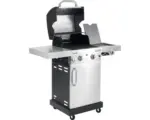 Hornbach Gasgrill Char-Broil Professional PRO S 2 Cabinet 2 Brenner Edelstahl inkl. Ablage, Deckelthermometer, Fettauffangschale, Seitenablage, Warmhalterost, Grillrost Gusseisen