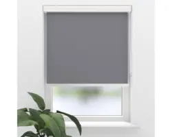 Soluna Verdunkelungsrollo V33 mit Kassette grau 40x175 cm