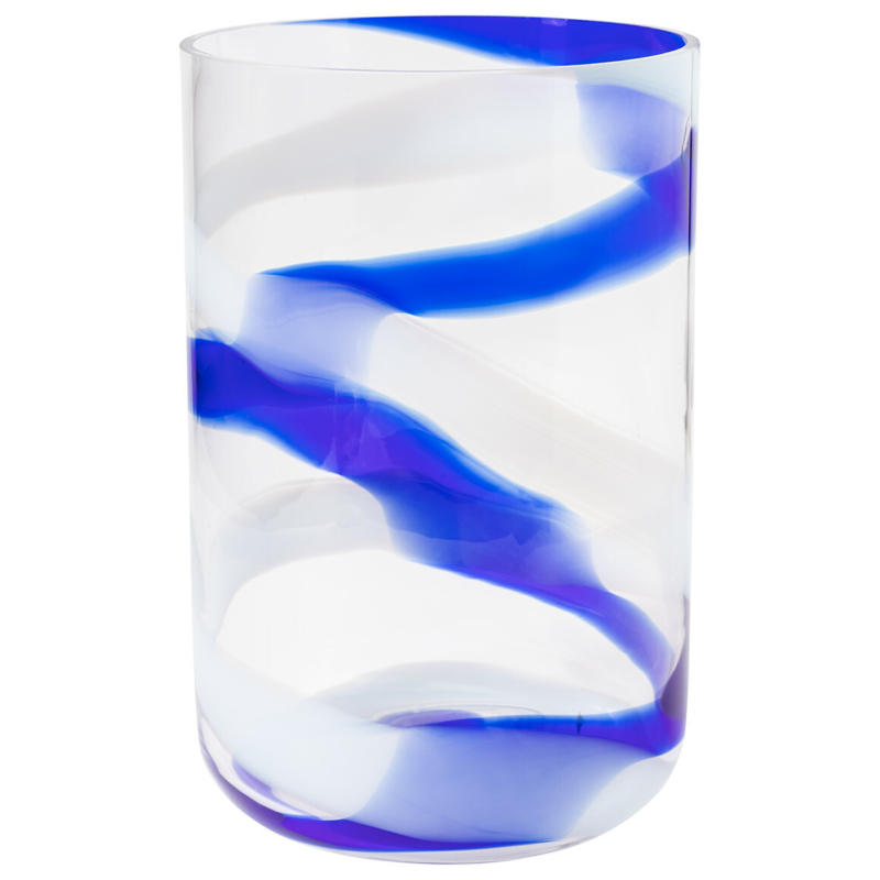 Vase mit Wirbelmuster (Nur online)