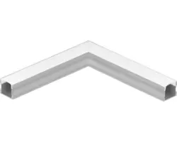 Eckverbinder Surface Profile 2 110 mm alufarben