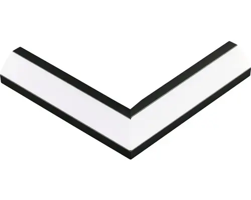 Eckverbinder Rechts Corner Profile 2 110 mm schwarz