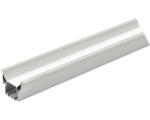 Hornbach Einbauprofil Diffuser Opal Recessed Profile 3 2000 mm alufarben-weiß