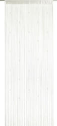 Fadenstore Perle in Weiss ca. 90x245cm