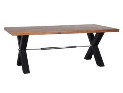 Table THOR 200x100x76cm chêne