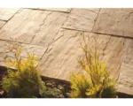 Hornbach Beton Terrassenplatte India wüstensand Mehrformat Stärke 4 cm (1 Pal = 9,72 m² entspr. 6 Sets a 1,62 m²)