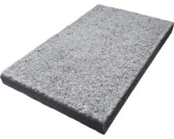 Mauerabdeckung Flach lava anthrazit CRUSH® 49 x 30 x 4 cm