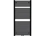 Hornbach Badheizkörper Rotheigner Classic-M 1215x600 mm schwarz matt mit Mittelanschluss