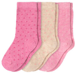 3 Paar Baby Socken mit Pünktchen